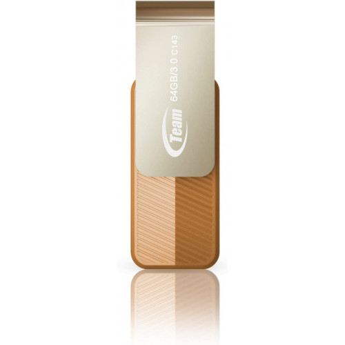 TEAM GROUP USB DRIVE 64GB USB 3.0 BROWN