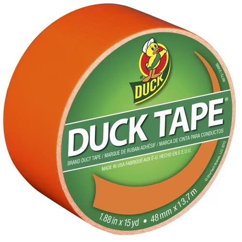 DUCK DUCT TAPE NEON ORANGE 48MM
