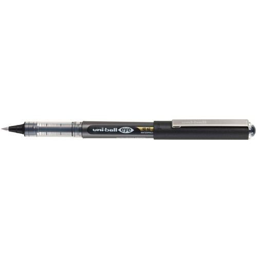 UNIBALL 'EYE' UB150 ROLLERBALL 0.38MM BLACK (Pack of 12)