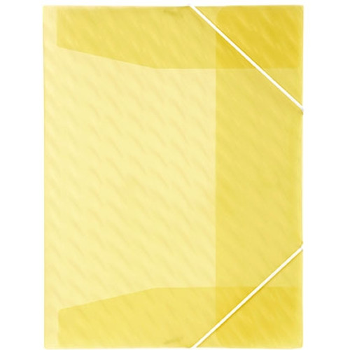 MARBIG DOX FILES A4 Shimmer Yellow POLYPROPYLENE 3 INTERNAL FLAPS