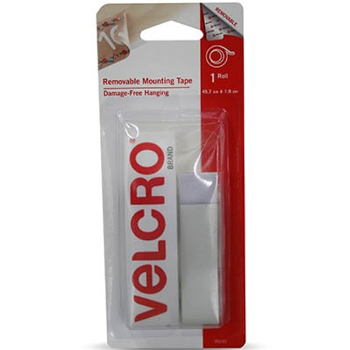 VELCRO BRAND REMOVABLE MOUNTING TAPE 19 X 457MM ROLL *** While Stocks Last ***