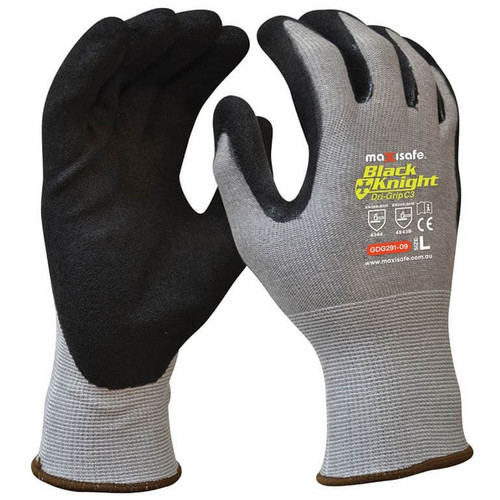 Black Knight Dri-Grip C3 Glove With Gripmaster Coating, XL Pair