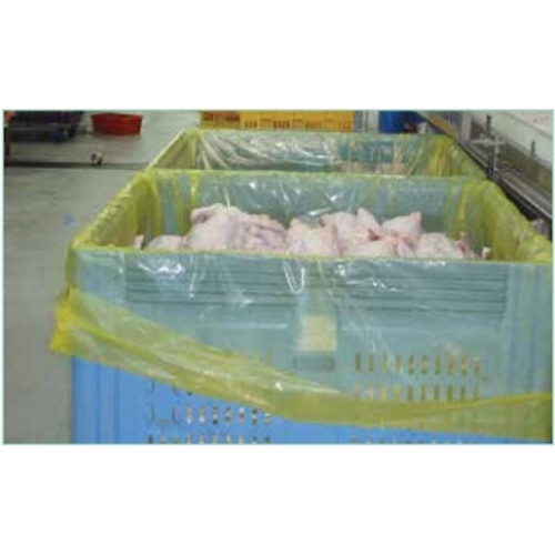 Jumbo Bag Pallet Liners Natural 210 (L) x 122 (W) +120 (G) cm Roll of 50