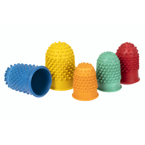 REXEL FINGER CONES ASSORTED COLOURS/SIZES PK15