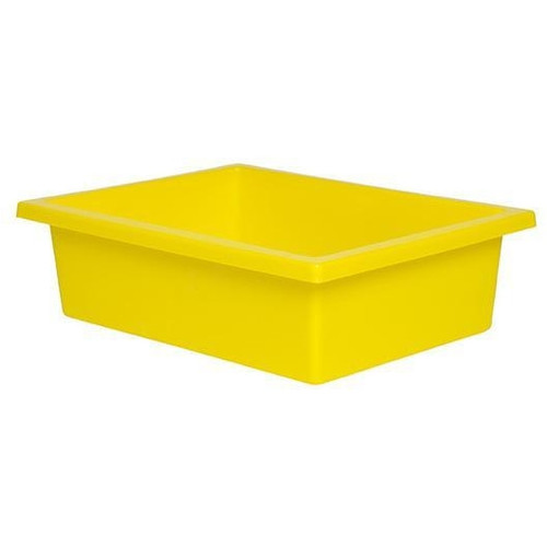 PLASTIC TOTE TRAY - YELLOW