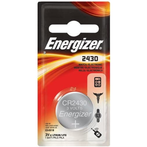 BATTERY ENERGIZER LITHIUM WATCH CALCULATOR CR2430