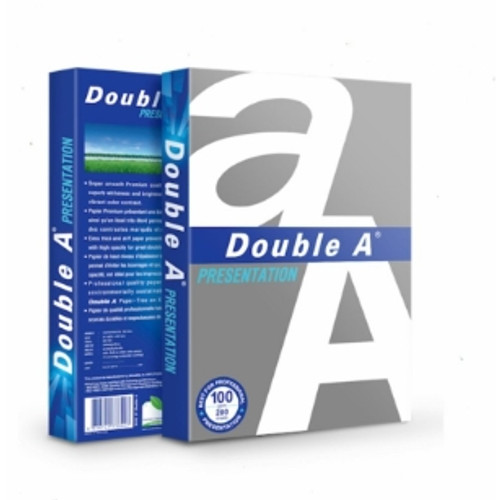 Double A A4 White Presentation Copy Paper 100gsm 200 Sheet