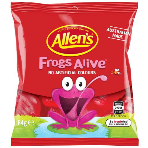 ALLENS FROGS ALIVE 64GM