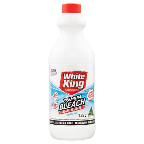 WHITE KING REGULAR BLEACH ALL PURPOSE 1.25L