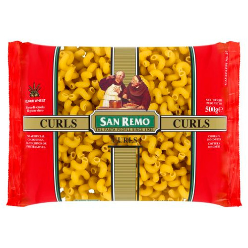 SAN REMO CURLS 500GM