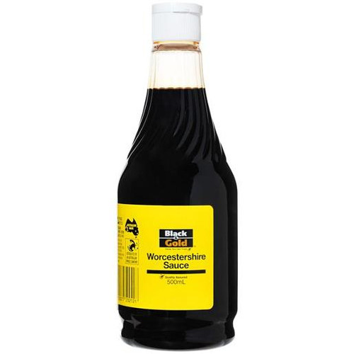 BLACK & GOLD SAUCE WORCESTERSHIRE 500ML