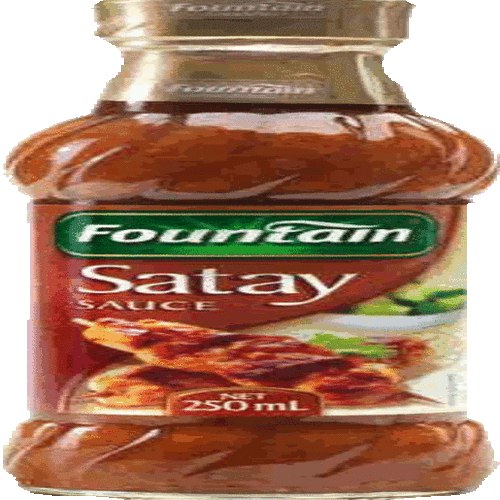 FOUNTAIN SAUCE SATAY 250ML