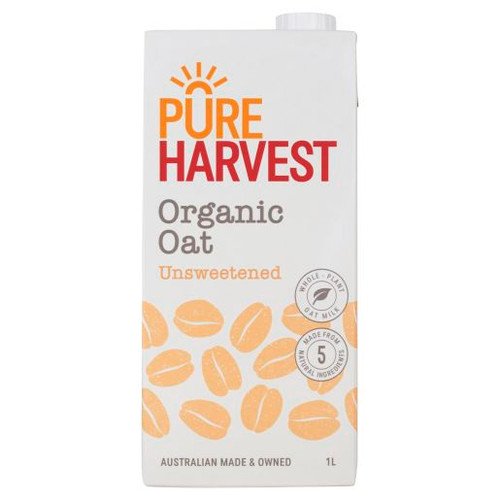 PUREHARVEST ORGANIC OAT MILK 1L