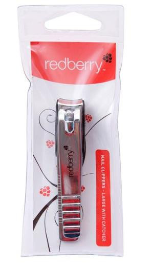 REDBERRY LARGE NAIL CLIPPERS WITH CATCHER 1PK