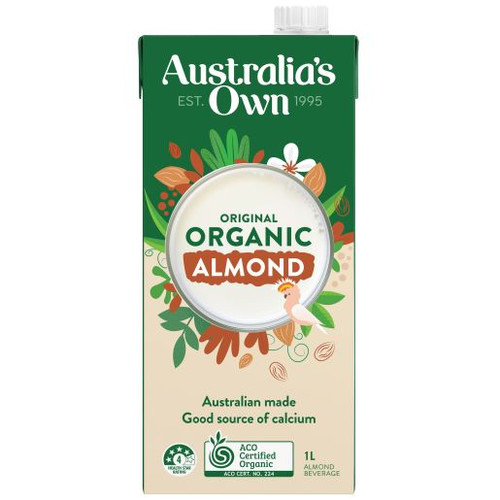 AUS OWN ORGANIC ORIGINAL ALMOND ORGANIC 1L