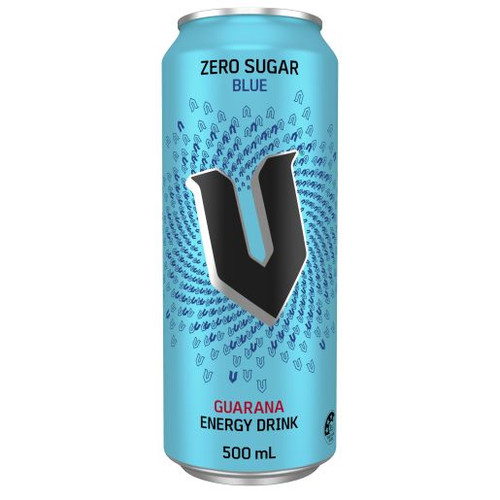 V ENERGY SUGAR FREE BLUE ENERGY DRINK 500ML (Carton of 12)