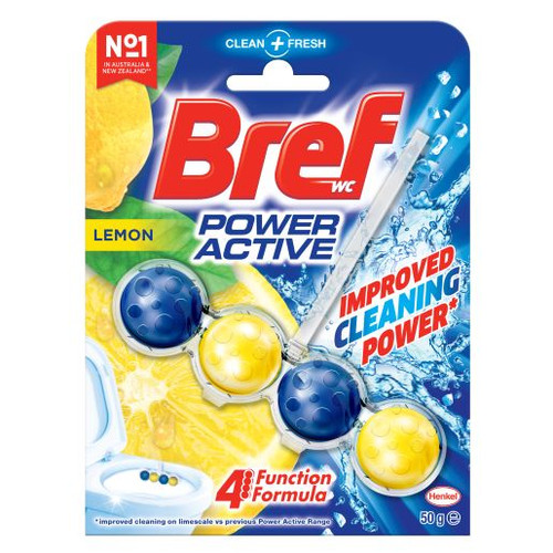 BREF LEMON TOILET CLEANER 50GM