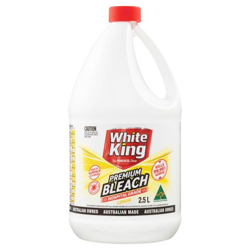 WHITE KING LEMON BLEACH ALL PURPOSE 2.5L