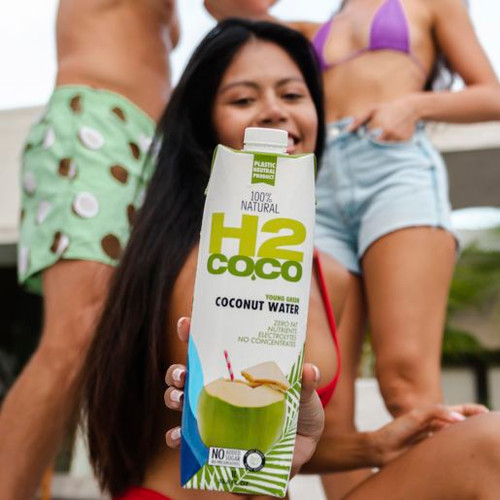 H2COCO PURE COCONUT WATER 1L