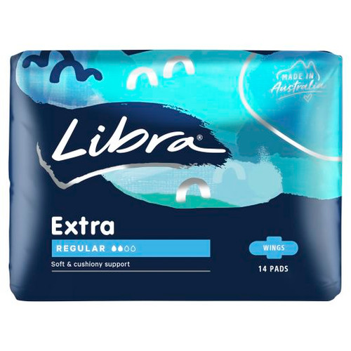 LIBRA EXTRA REGULAR PADS 14S