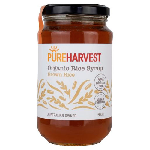 PUREHARVEST ORGANIC RICE MALT SYRUP 500GM