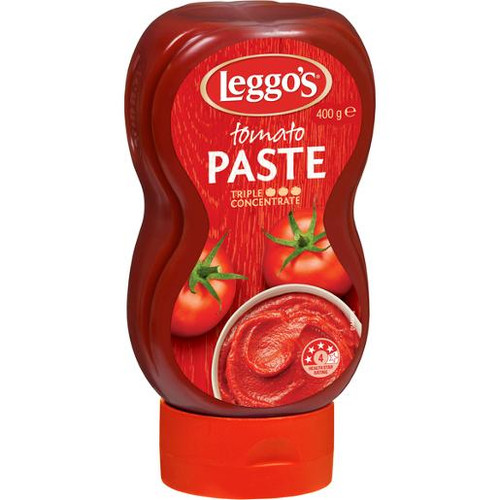 LEGGOS SQUEEZE TOMATO PASTE 400GM
