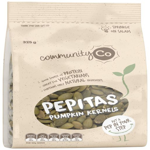 COMMUNITY CO PEPITAS 325GM