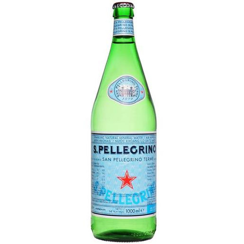 SAN PELLEGRINO SPARKLING MINERAL WATER 1L