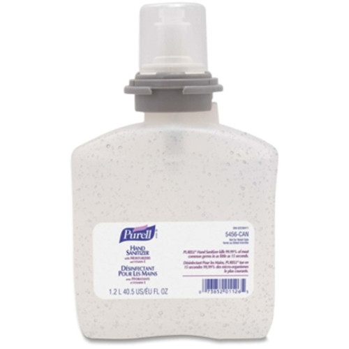 4 X PURELL HAND SANITIZER 1.2L 5476 REFILLS FOR TFX DISPENSER (Carton of 4)
