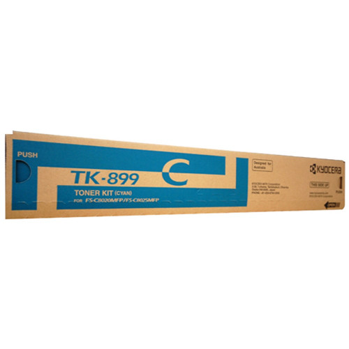 KYOCERA TK-899 CYAN TONER 6K Suits FSC8020 / 8025