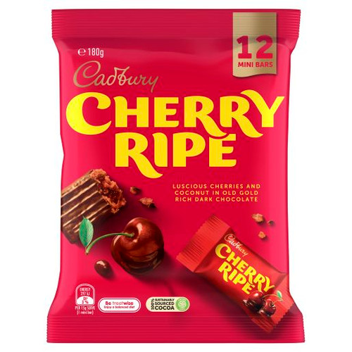 CADBURY CHERRY RIPE SHARE PACK 180GM