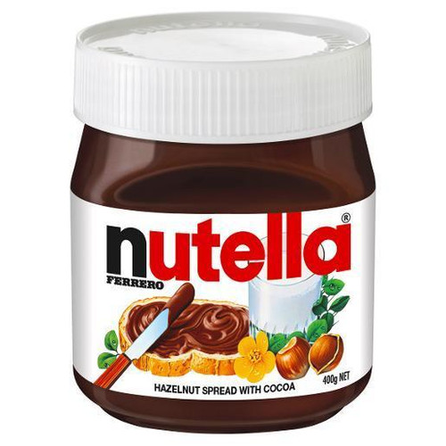 NUTELLA HAZELNUT CHOCOLATE SPREAD 400GM