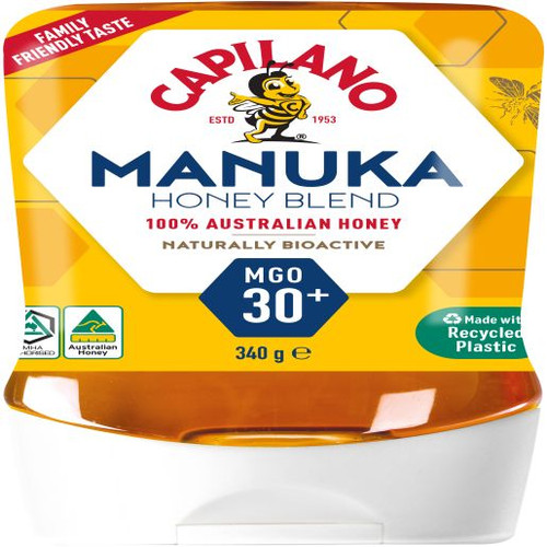 CAPILANO MANUKA MGO 30+ HONEY 340GM