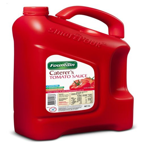 FOUNTAIN GLUTEN-FREE CATERERS TOMATO SAUCE 4L