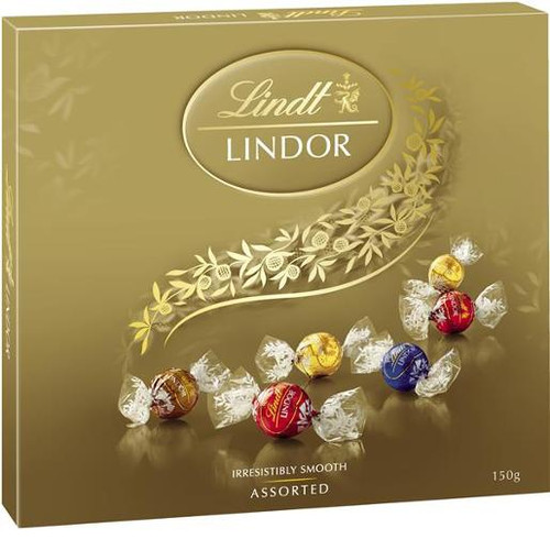 LINDOR BALLS GIFT BOX ASSORTED 150GM