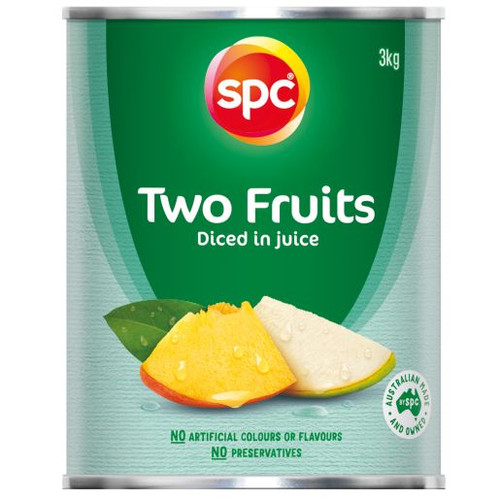 SPC TWO FRUITS IN NATURAL JUICE 3KG