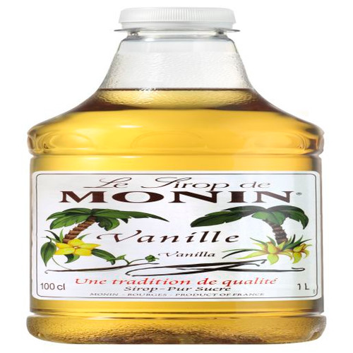 MONIN VANILLA SYRUP PET 1L