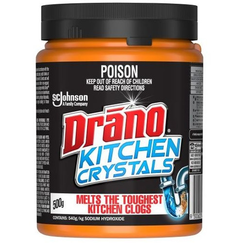 DRANO KITCHEN CRYSTALS 500GM