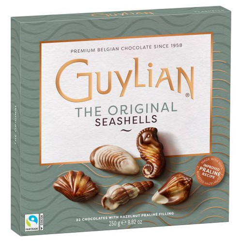 GUYLIAN CHOCOLATE SEASHELLS 250GM