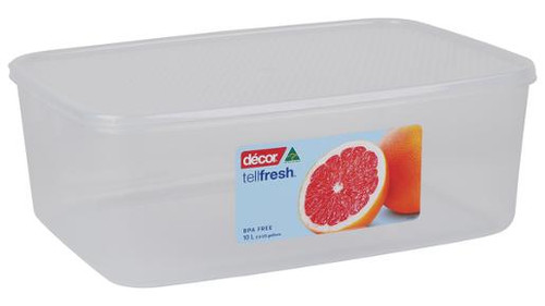 Decor Tellfresh Food Container Oblong 10L, Each