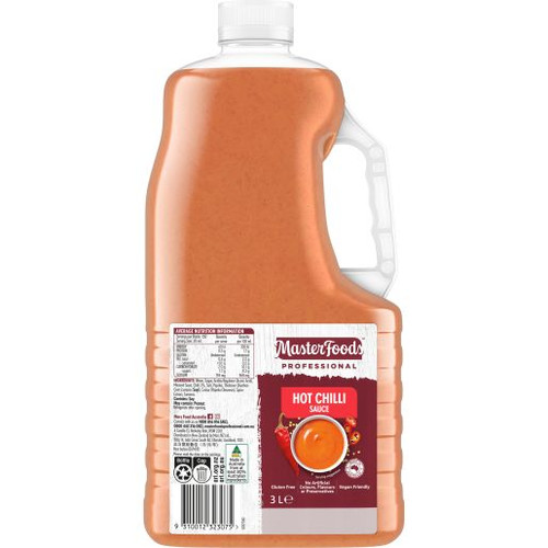 MASTERFOODS CHILLI SAUCE 3L
