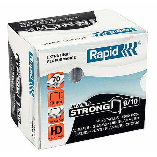 RAPID STAPLES 9/10MM BX5000 S/STRONG