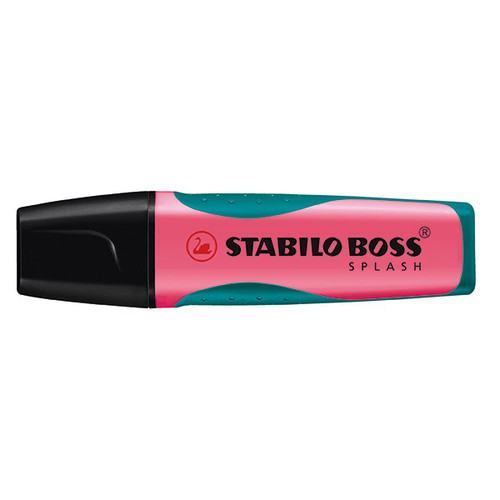 STABILO BOSS SPLASH HIGHLIGHTER PINK (BOX OF 10)