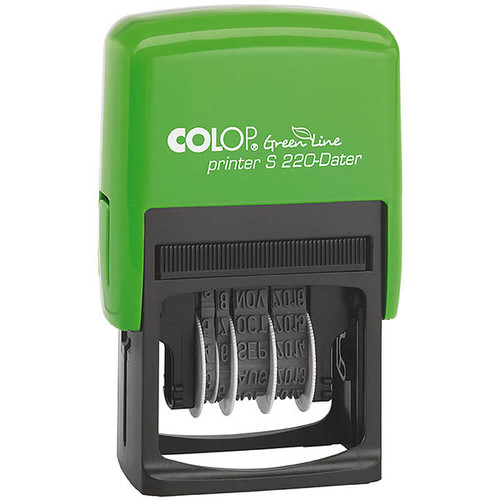 COLOP GREEN LINE DATER 4MM BLACK