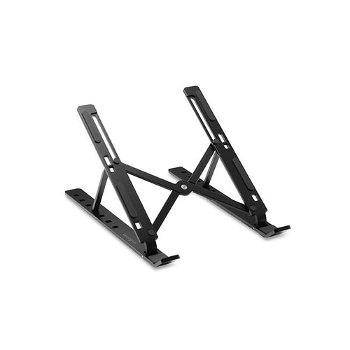 KENSINGTON SMARTFIT COLLAPSIBLE LAPTOP RISER ALUMINIUM BLACK