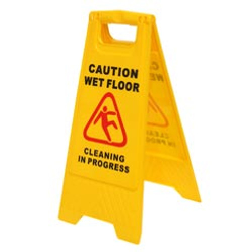 SABCO SAFETY SIGN Wet Floor/Cleaning In Progress (Pack of 6)