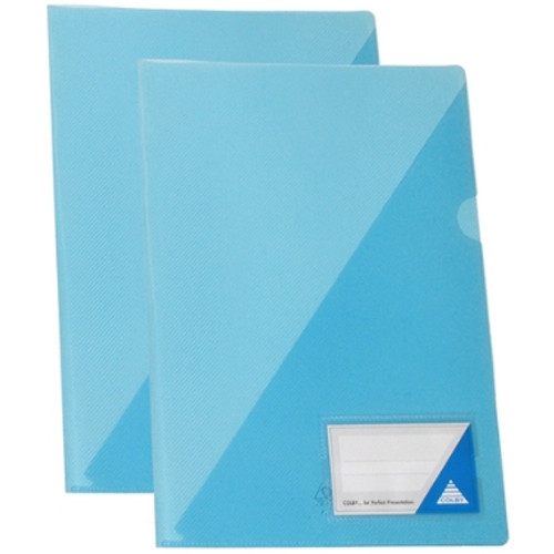 COLBY SUBMISSION FILE 157A A4 Blue, 50 Page Capacity, Pk5