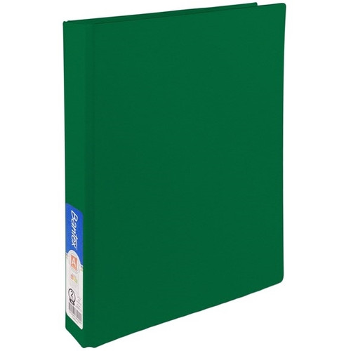 Bantex Standard Ring Binder PP A4 2D Ring 25mm – Green (1332-04)