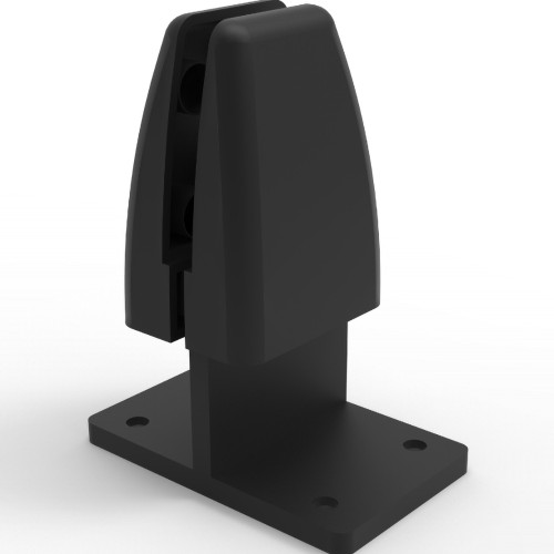 Rapidline Eco Panel Screen Back To Back Mounted Clamps Pack Of 2 Black