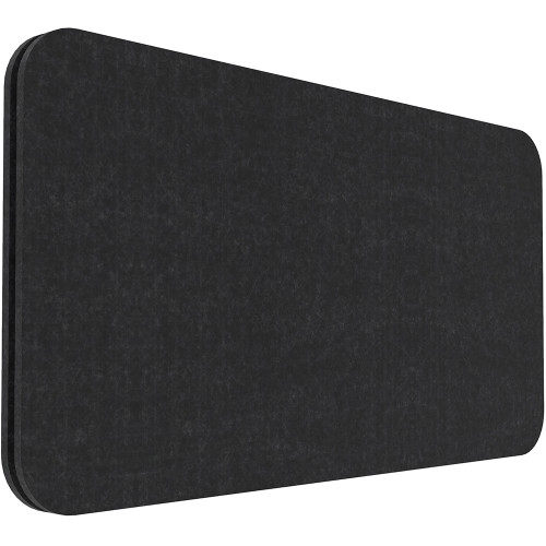 Rapidline Desk Mounted Eco Panel Screen 1190W x 27D x 400mmH Black